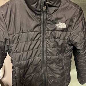 North Face Kids (Girls) Black Reversible Jacket